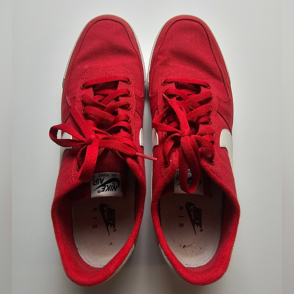Nike Air Force 1 AC University Red White Sneakers Men’s Size 13